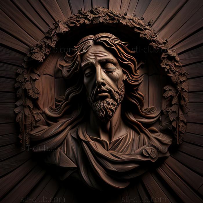 3D model st jesus (STL)